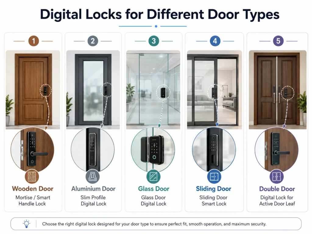 digital lock for main door